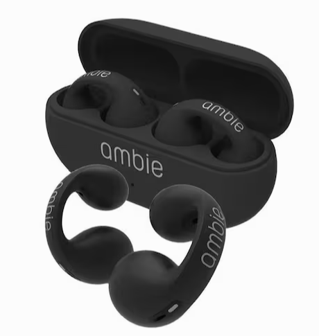 Auriculares Ambie Negros con Estuche de Carga Premium 🔥
