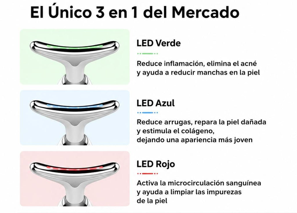 Tonificador Facial 3 en 1